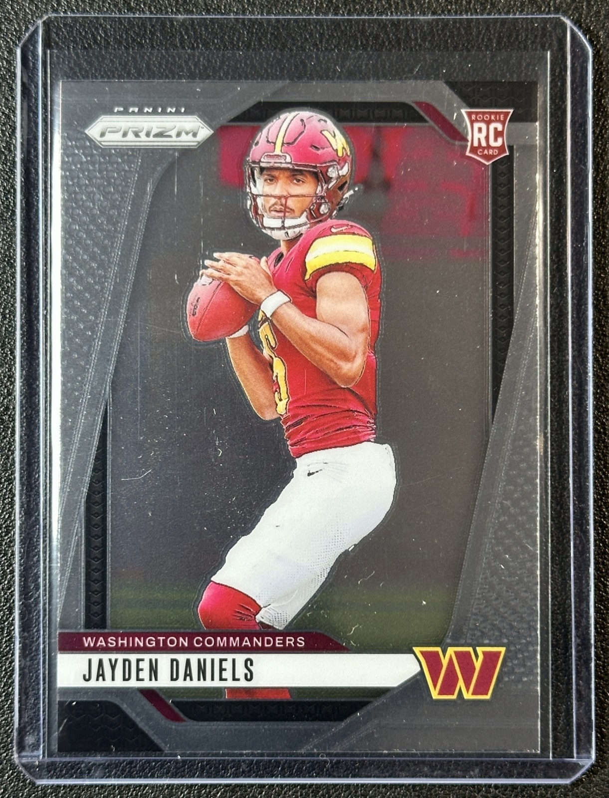 JAYDEN DANIELS 2024 PANINI PRIZM #347 ROOKIE RC COMMANDERS A