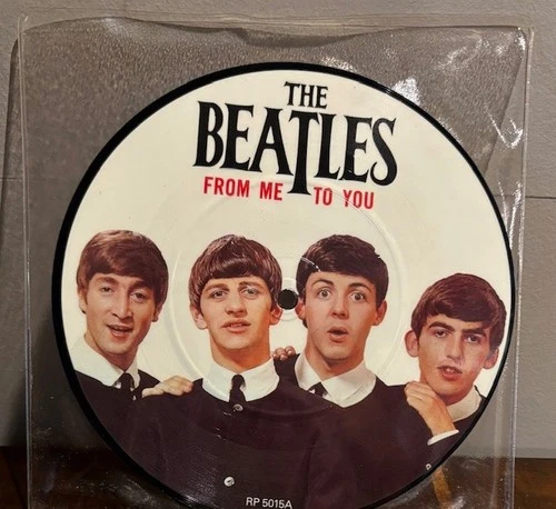 THE BEATLES - FROM ME TO YOU - 45 - UK  PICTURE DISK -EX