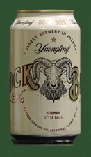 YUENGLING BOCK, D.G. YUENGLING & SON, INC Beer Can 12x8in Metal Sign Mancave