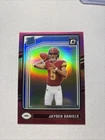2024 Panini Donruss Optic - Rated Rookie Jayden Daniels #248 Pink Prizm (RC)