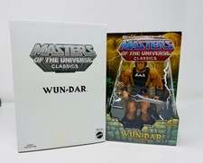 2010 WUN-DAR  EXCLUSIVE  MOTUC MASTERS UNIVERSE CLASSICS MOTU MOC MIB HE-MAN AFA