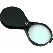5X Jewelers Loupe Magnifying Glass Folding Pocket Magnifier Magnifying Glass