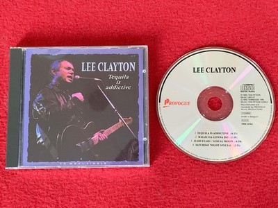 LEE CLAYTON   Tequila Is Addictive (Live)  - Maxi CD 1990    very rare
