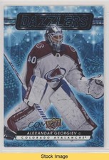 2023-24 Upper Deck Series 1 Dazzlers Blue Alexandar Georgiev #DZ-41 READ kr0