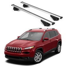 Erkul Roof Rack Cross Bars For Jeep Cherokee 2014-2023 For Raised Rails Open-box