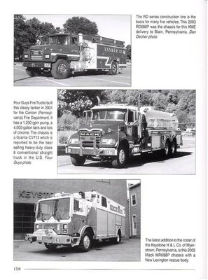 洋書 MACK FIRE APPARATUS Mack Fire Trucks: 1911-2005 (An Illustrated History): Eckart