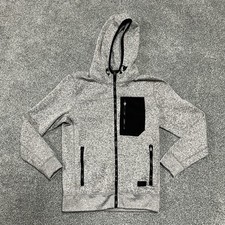 Abercrombie  Fitch Full Zip Hoodie Heather Gray Men  s XS
