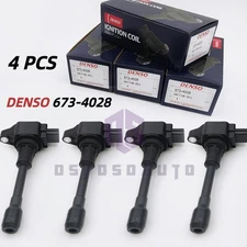 4Pcs DENSO Direct Ignition Coils-Coils 673-4028 For 2007-2020 Nissan INFINITI