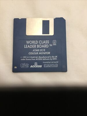 Atari ST Spiel Weltklasse Bestenliste, ohne Karton