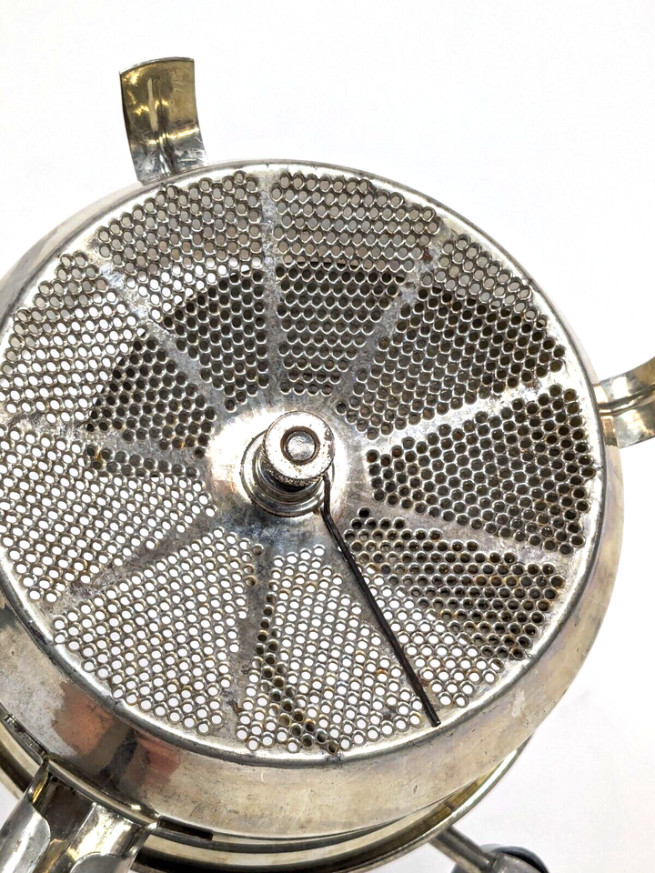 Vintage Foley Food Mill 7" No. 101 Stainless Steel 2 Qt. Masher Ricer