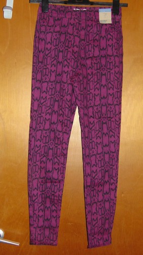 M\u0026S Jeggings Jeans Snakeskin Print High 