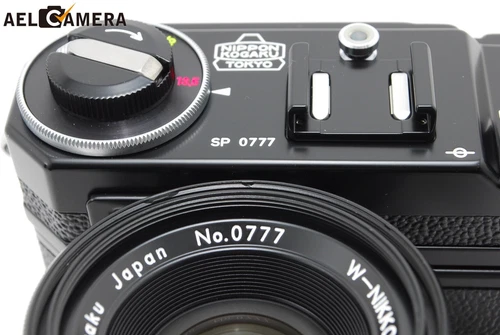S/N 0777 【UNUSED】Nikon SP Black Limited Edition W-Nikkor C 38mm F/1.8 From JAPAN