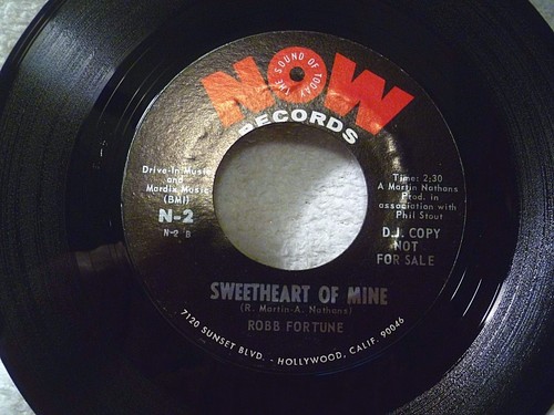 ROBB FORTUNE - Crazy Feelin'/Sweetheart of Mine - 60's Soul PROMO N. Mint - Bild 2 von 2