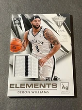 2013-14 Titanium Elements Deron Williams 2 CLR PATCH 01/25