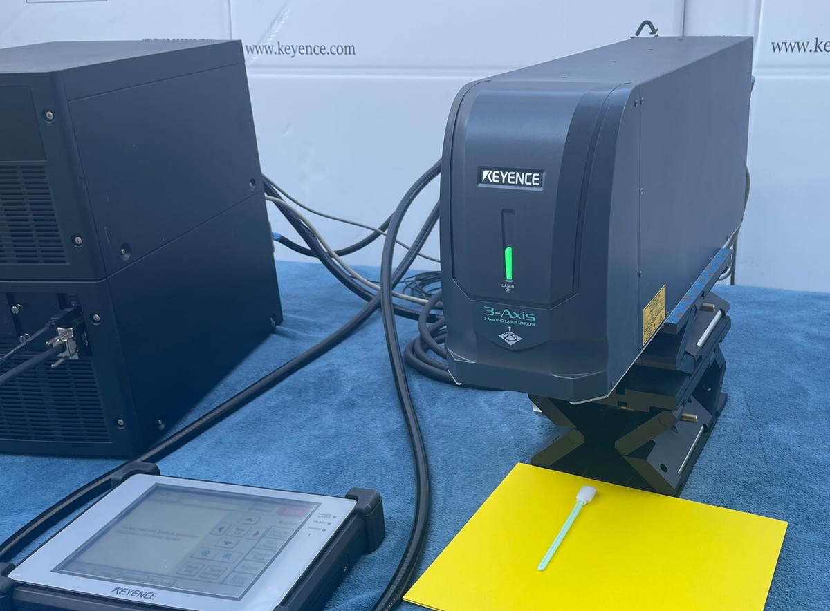 KEYENCE MD-S9910A 3-Axis LASER MARKER Engraver 532nm GREEN YVO4