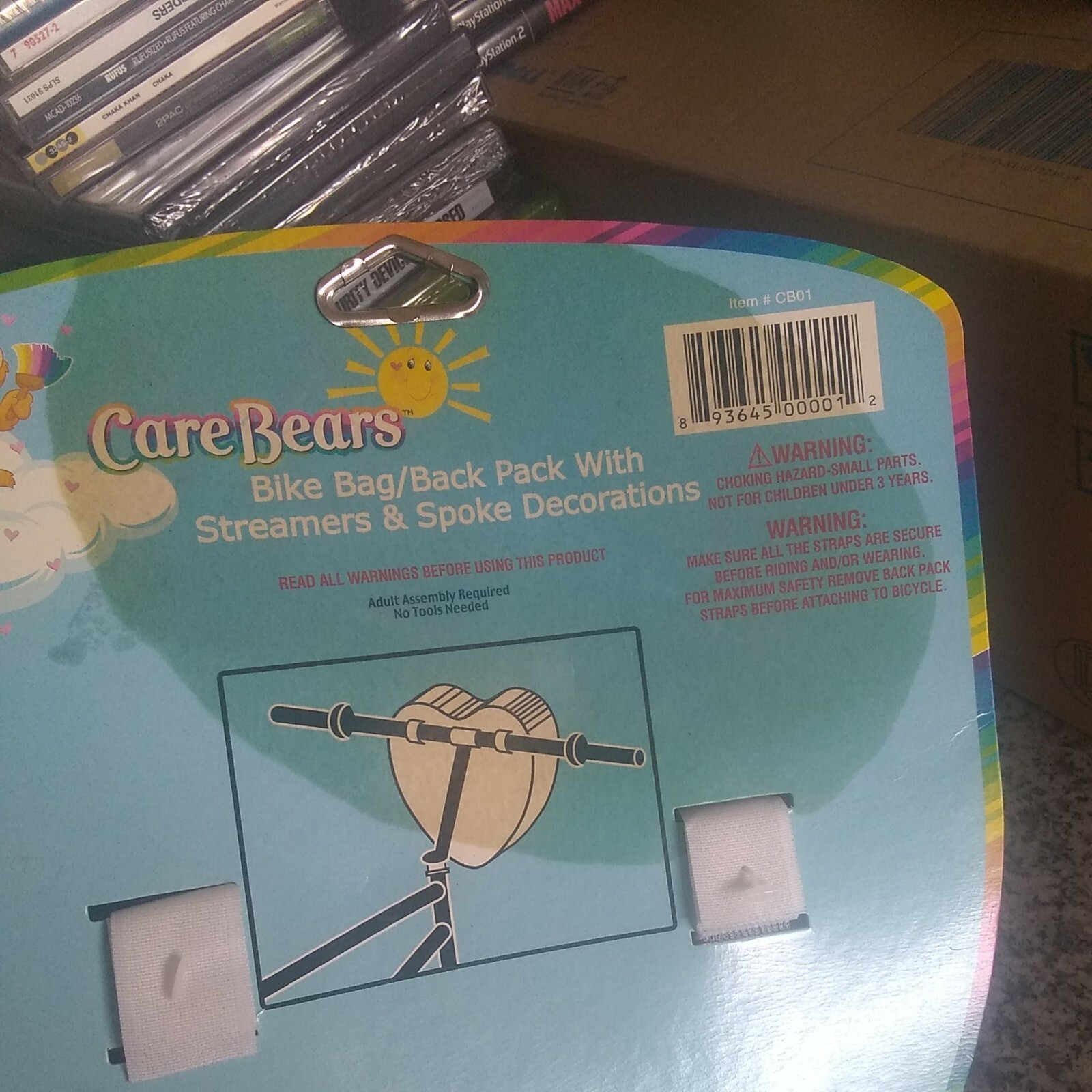Care bears Bike Bag Back Pack vintage