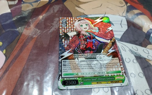 "SCARLET SOUL" HIMARI UEHARA SR BANG DREAM WEISS SCHWARZ ENGLISH