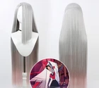 Vaggie Wig Game Hotel Cosplay Long Heat Resistant Hair Halloween Party Wigs