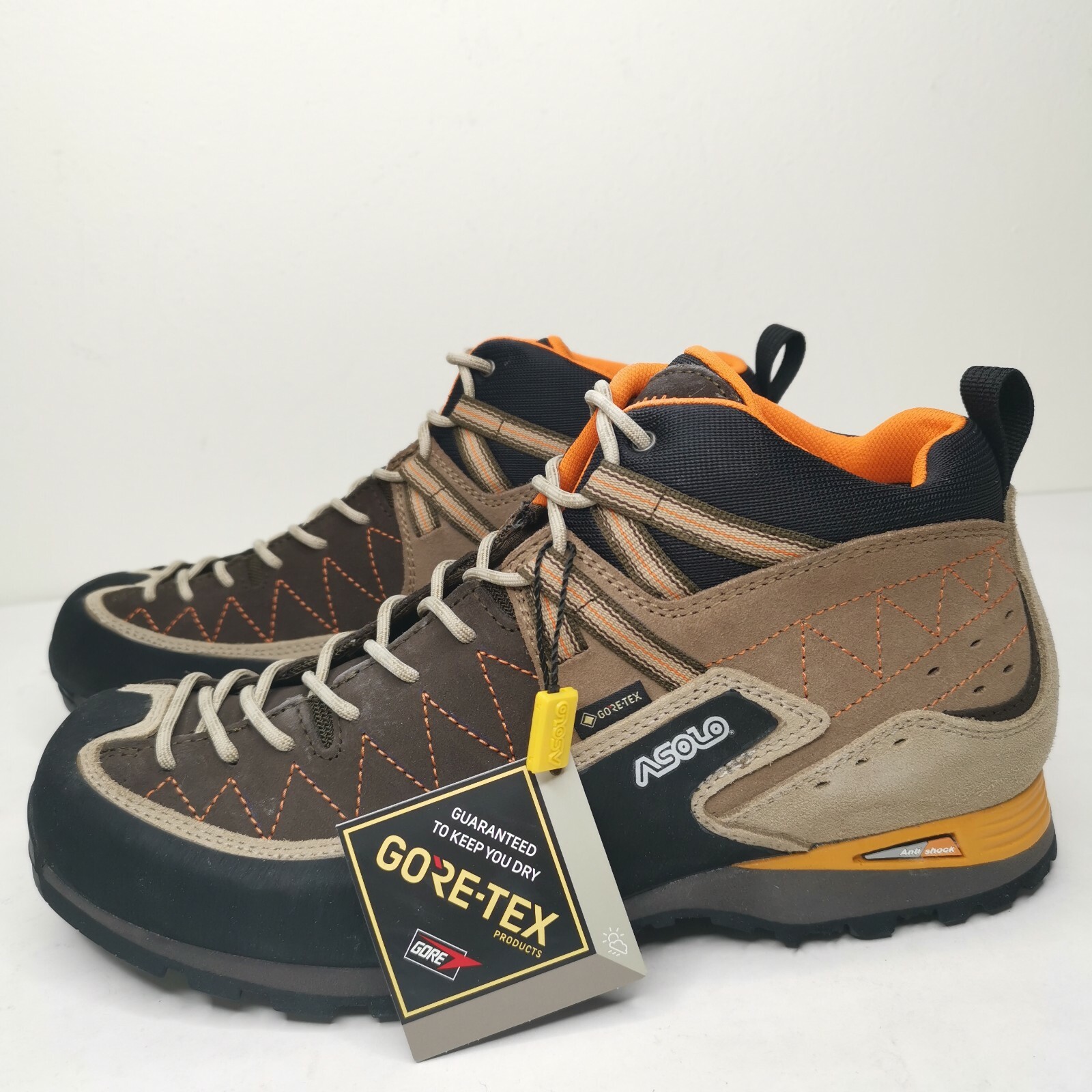 Asolo Jumla GV GoreTex Men's Size 9.5 Hiking Boots Waterproof Suede