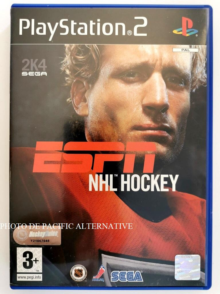 jeu ESPN NHL HOCKEY pour PLAYSTATION 2 francais PS2 game 2k4 roenick COMPLET