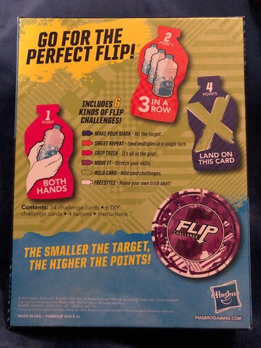 NEW Flip Challenge Game Grab A Bottle & Start Flipping! Hasbro Gaming Ages 7+ - Picture 2 of 3