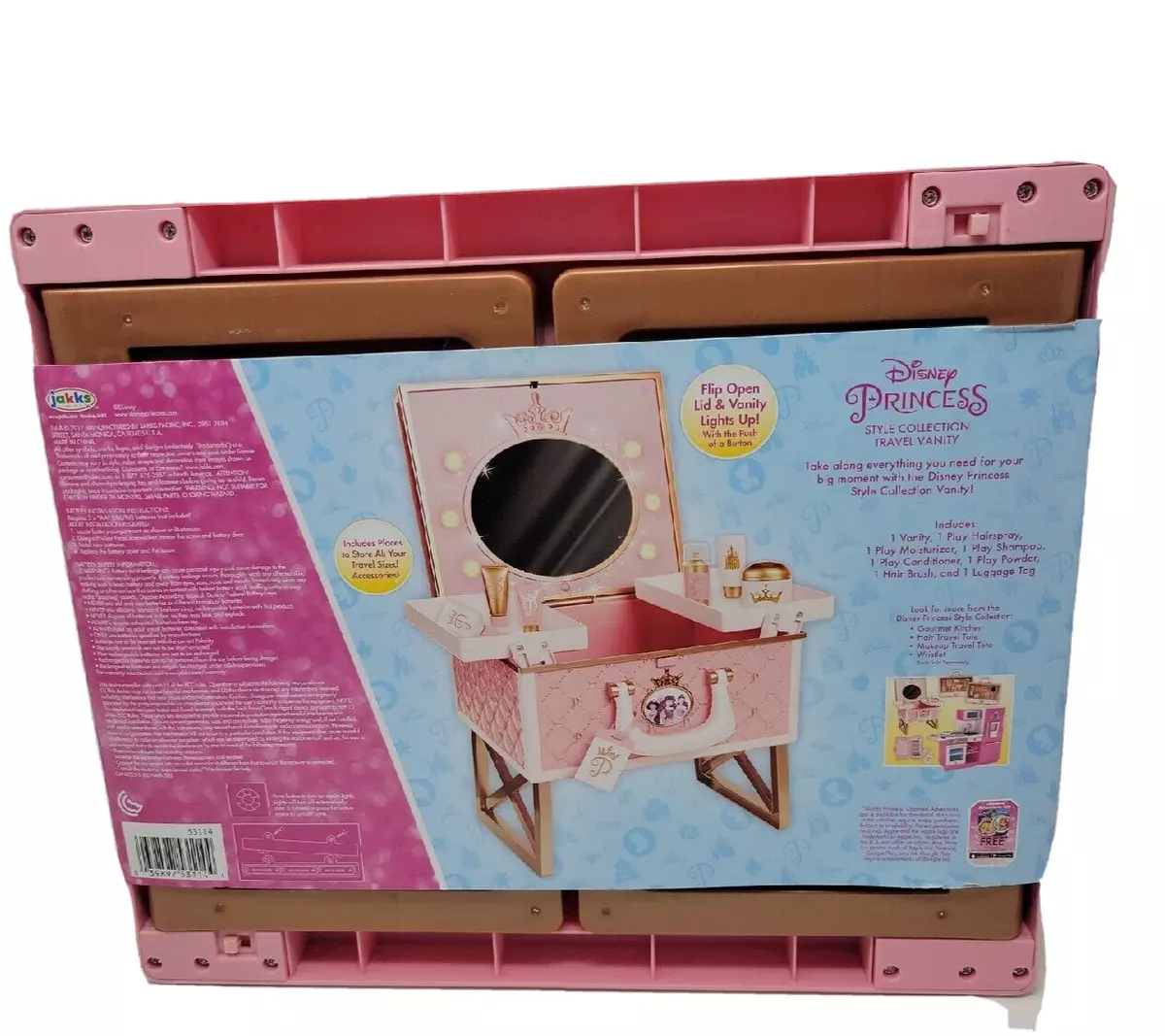 Disney princess style collection travel vanity clearance playset