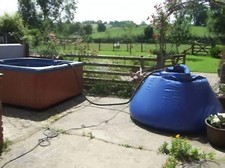 Hot Tub Spa Fast Water Transfer Tank Holiday Home & Service Over 2000 Litres HTS