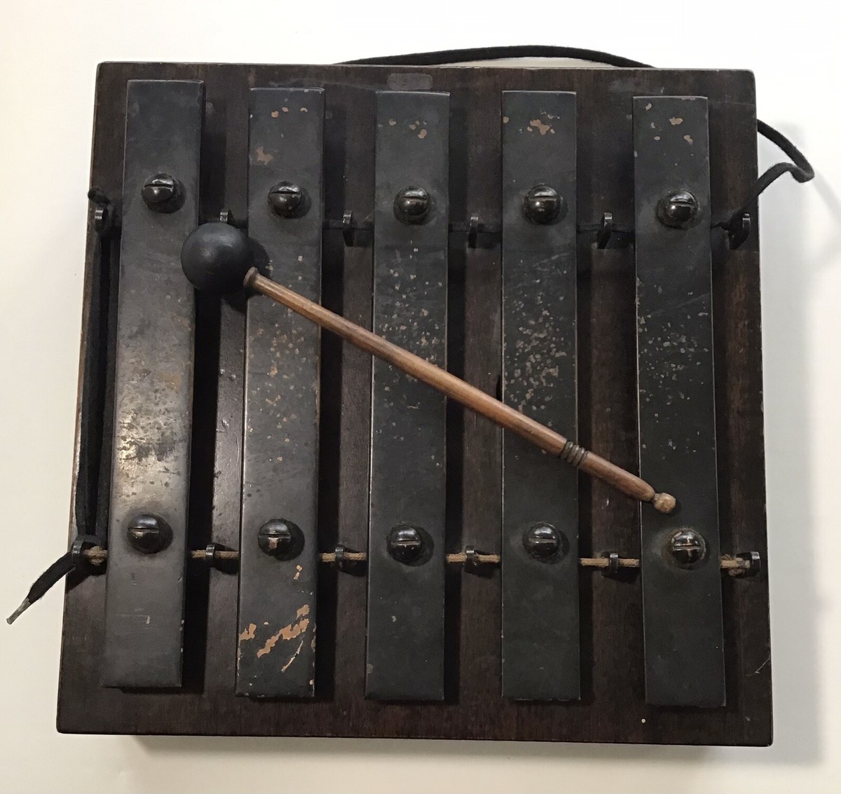 【ホシナ】80's USA製 Delong Deagan 5 Plate, Rail &Ship Dinner Chimes Xylophone Pat'd 1925 | eBay