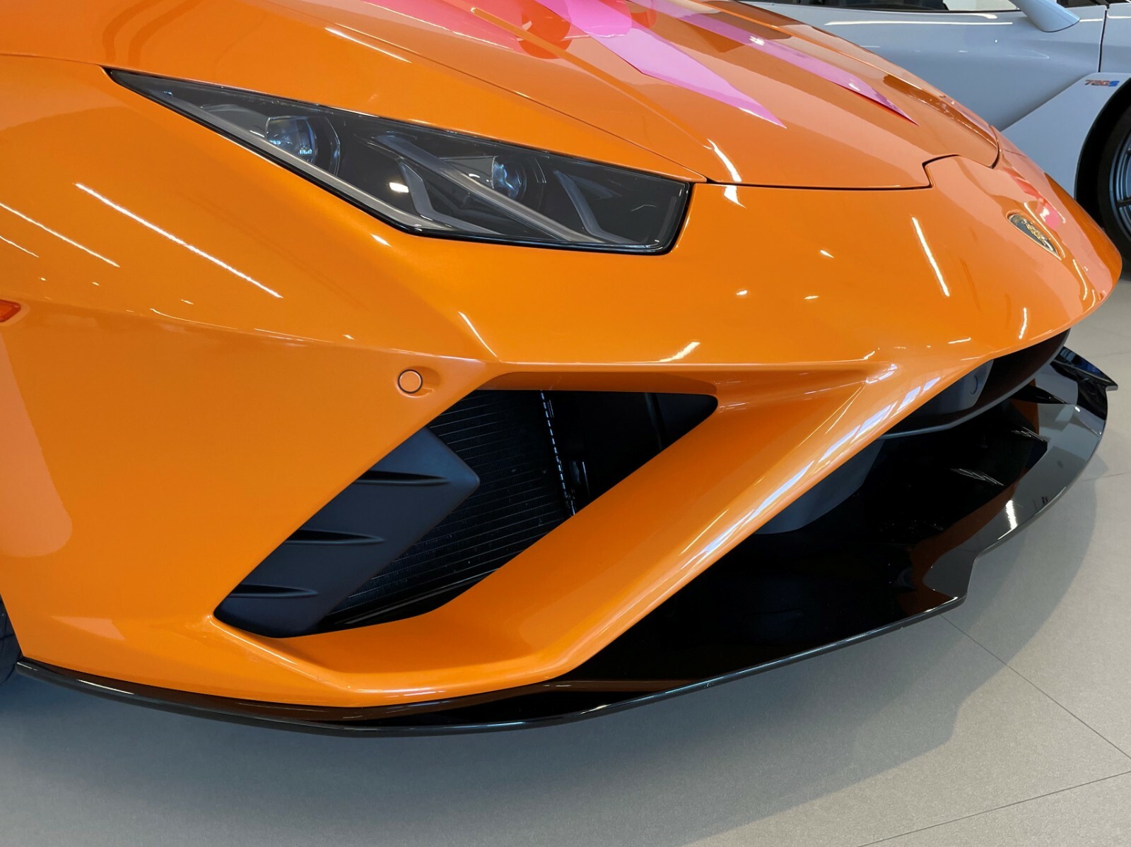 19-22 Lamborghini Huracan EVO RWD Front Spoiler CF Carbon Fiber 4T0807059D USA
