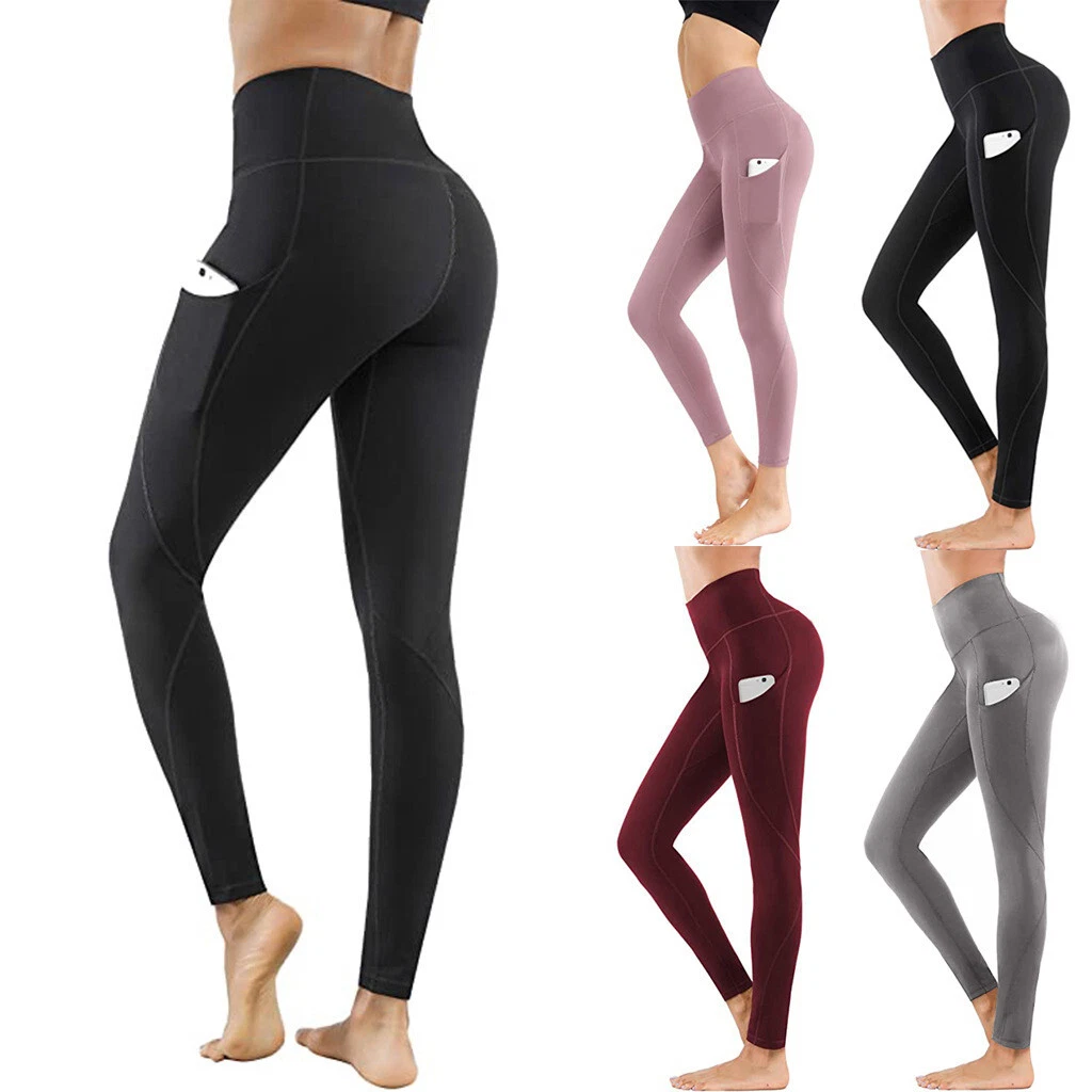 Wedgie Yoga Pants Women Workout Out Leggings Fitness Sports Running Yoga