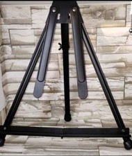 Black Metal Adjustable Collapsible Table Top Easel