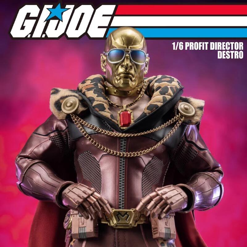 GIジョー Threezero Destro G.I. Joe 1/6 Action Figure Model