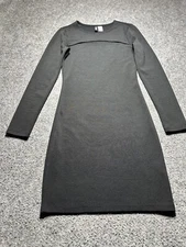 Divided H&M Women’s Black Keyhole Neck Sheath  Dress, Size 2