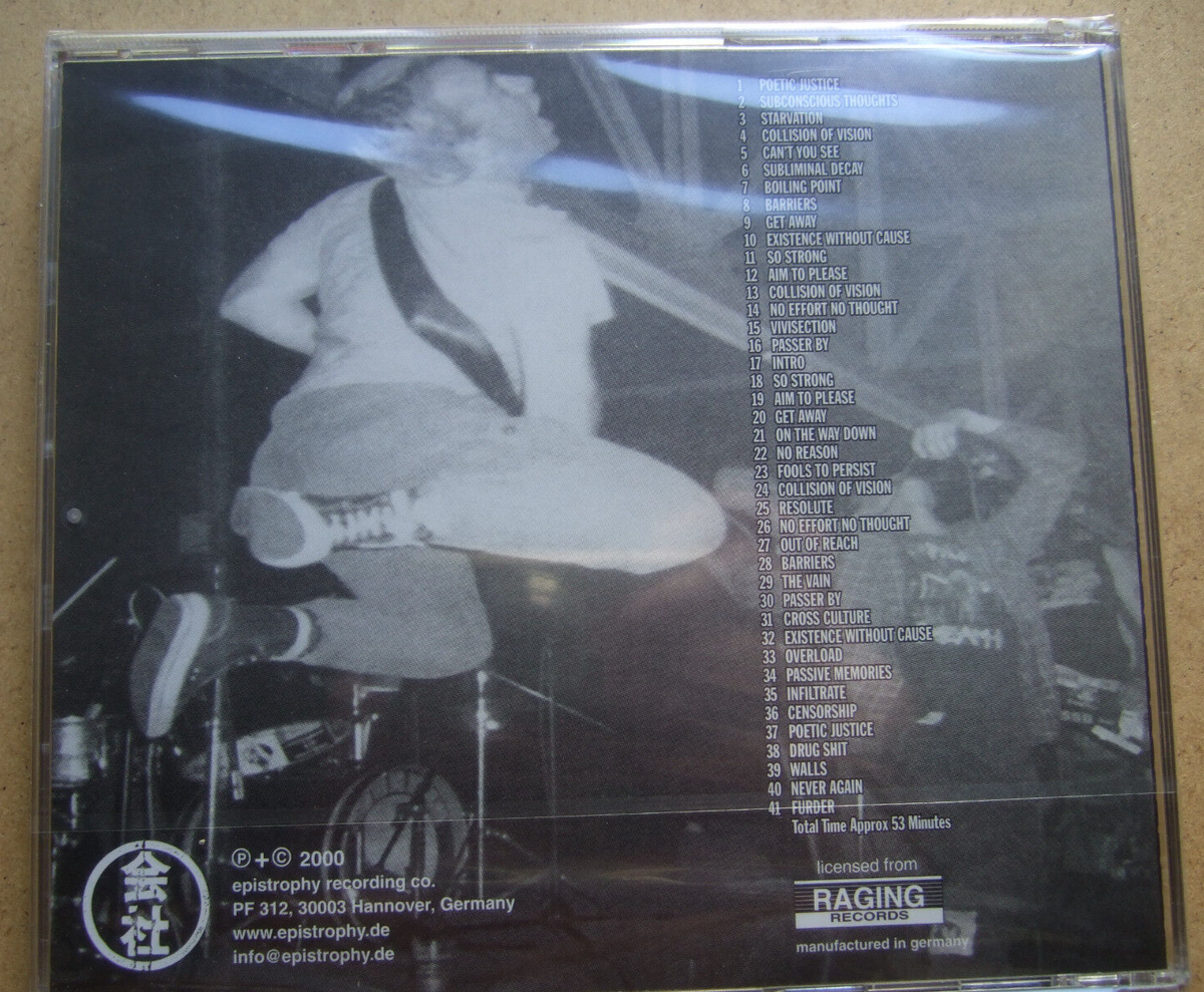 RIPCORD More Songs CD heresy napalm death ENT doom chaos uk spite