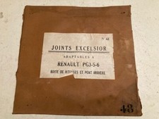 POCHETTE DE JOINTS D,ANCETRES NEUF D,EPOQUE EXCELSIOR RENAULT PG 3 5 6