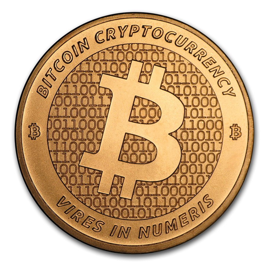 BTC Bitcoin Cryptocurrency | 1 oz .999 Fine Cu Copper Round | eBay UK