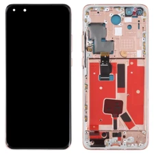OEM LCD Display Touch Screen Digitizer Replacement Gold Frame For Huawei P40 Pro