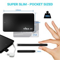 Small Power Bank Portable Charger Battery Pack For iPhone Android Mobile Phone