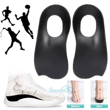 3/4 Orthotic Shoe Insoles Inserts Flat Feet Plantar Fasciitis High Arch Support