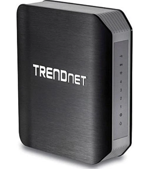 TRENDnet AC1750 TEW-812DRU Dual Band 1300Mbps AC + 450Mbps N Wireless Router Blk - Image 2 of 4