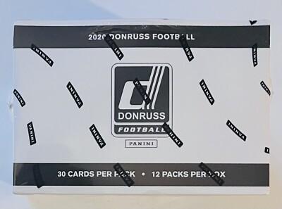2020 Panini Donruss NFL Football Cello Box Factory Sealed Brand New