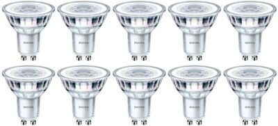 10 x Philips 4,6 W-50W GU10 LED Glühbirne 4000K kühlweiß nicht dimm 929001218202