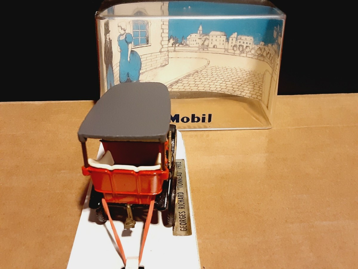 Rami JMK MOBIL Georges Richard Tonneau 1902 - Miniature 1/43 En Métal Sous Plexiglas (VARIANTE 4)