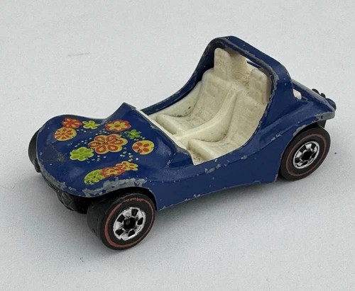 Hot Wheels Redline 1980 Dune Daddy Wisconsin Toy Promo Blue 1969 Hong Kong Base