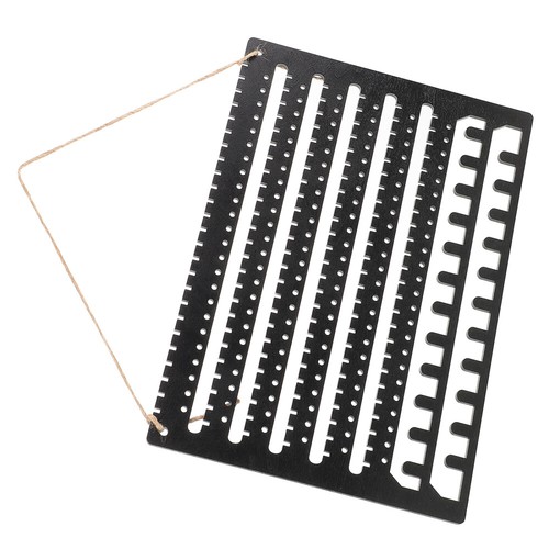  Wooden Jewelry Stand Earring Organizers Storage Dangle Drop Earrings - Afbeelding 10 van 12