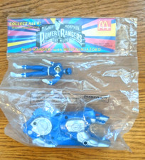 Mighty Morphin Power Rangers The Movie 1995 McDonald's Toy Blue Ranger