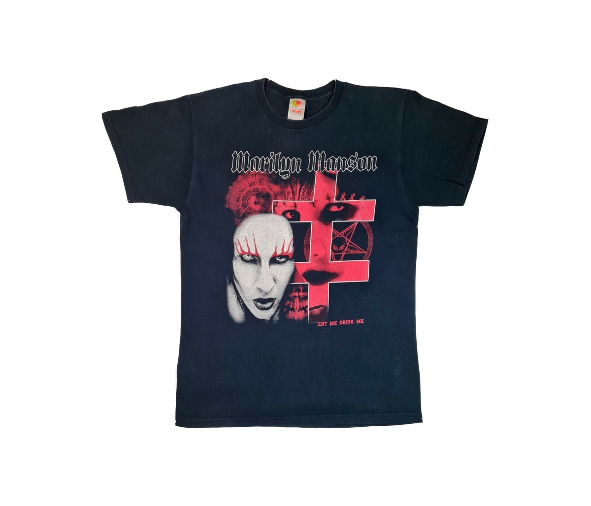 Marilyn Manson - Eat Me Drink Me! - 2001 T-shirt Vintage Size M