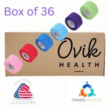 Andover Co-Flex 2" X 5 Yds. Med Latex Coban Flexible Bandage Box of 36 Asstd