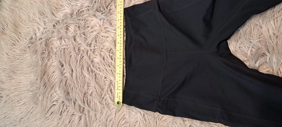 Legging recto Skechers Los Angeles para mujer negro tiro bajo cintura elástica talla M Foto 3 de 4