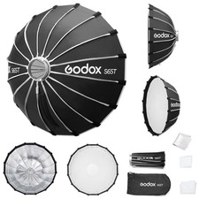 Godox Softbox Godox S65T 65cm/25.6in Quick Release Umbrella Softbox, Bowens M...